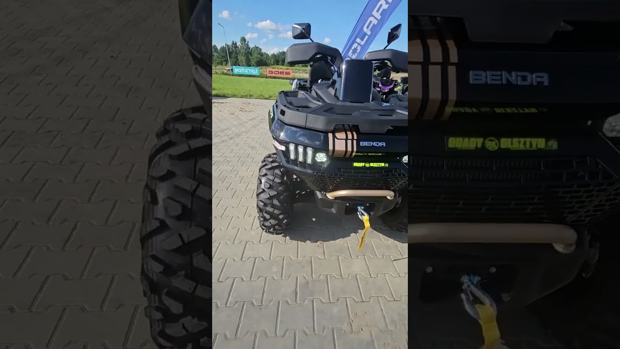 DOTARŁY DO NAS ‼️BENDA Redstone 550 R2 Exclusive #salon #dealer #new #quad #offroad #atv #motopasja