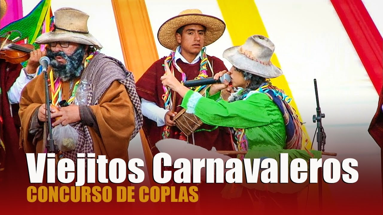 LOS VIEJITOS CARNAVALEROS en el Concurso de Coplas Cajamarquinas del CARNAVAL DE CAJAMARCA
