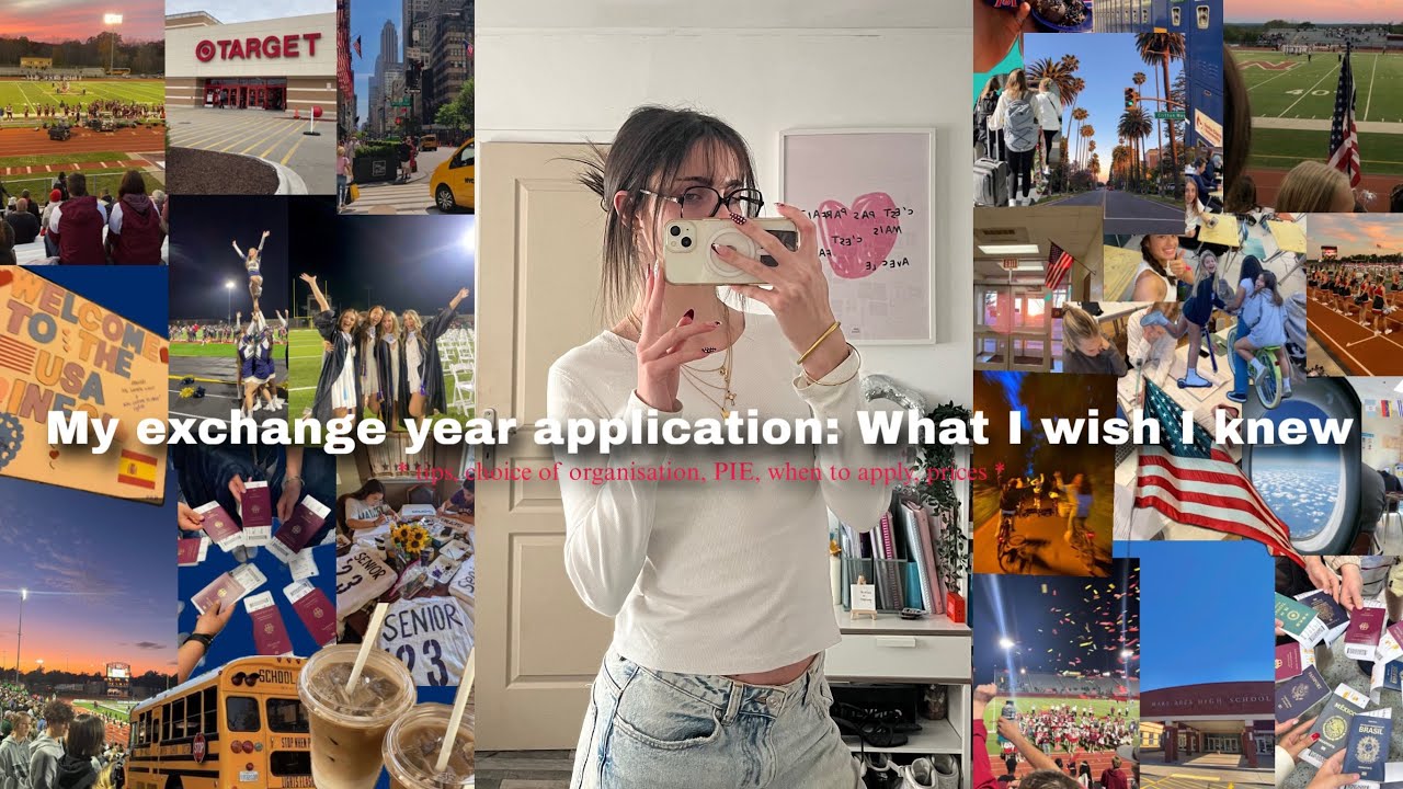My exchange year application : What I wish I knew l *tips, organization, PIE, prices, when to apply*