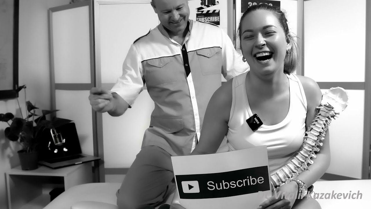 Chiropractic Adjustment. Funny Video