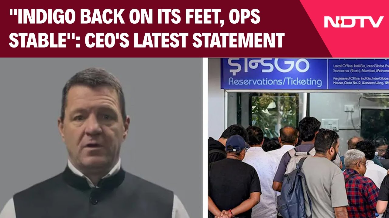Indigo Crisis News | CEO's Latest Statement Amid Crisis: 