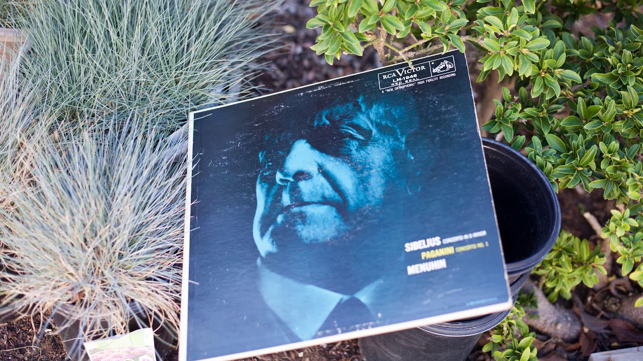 Paganini Violin Concerto Yehudi Menuhin LSO Anatole Fistoulari 1955