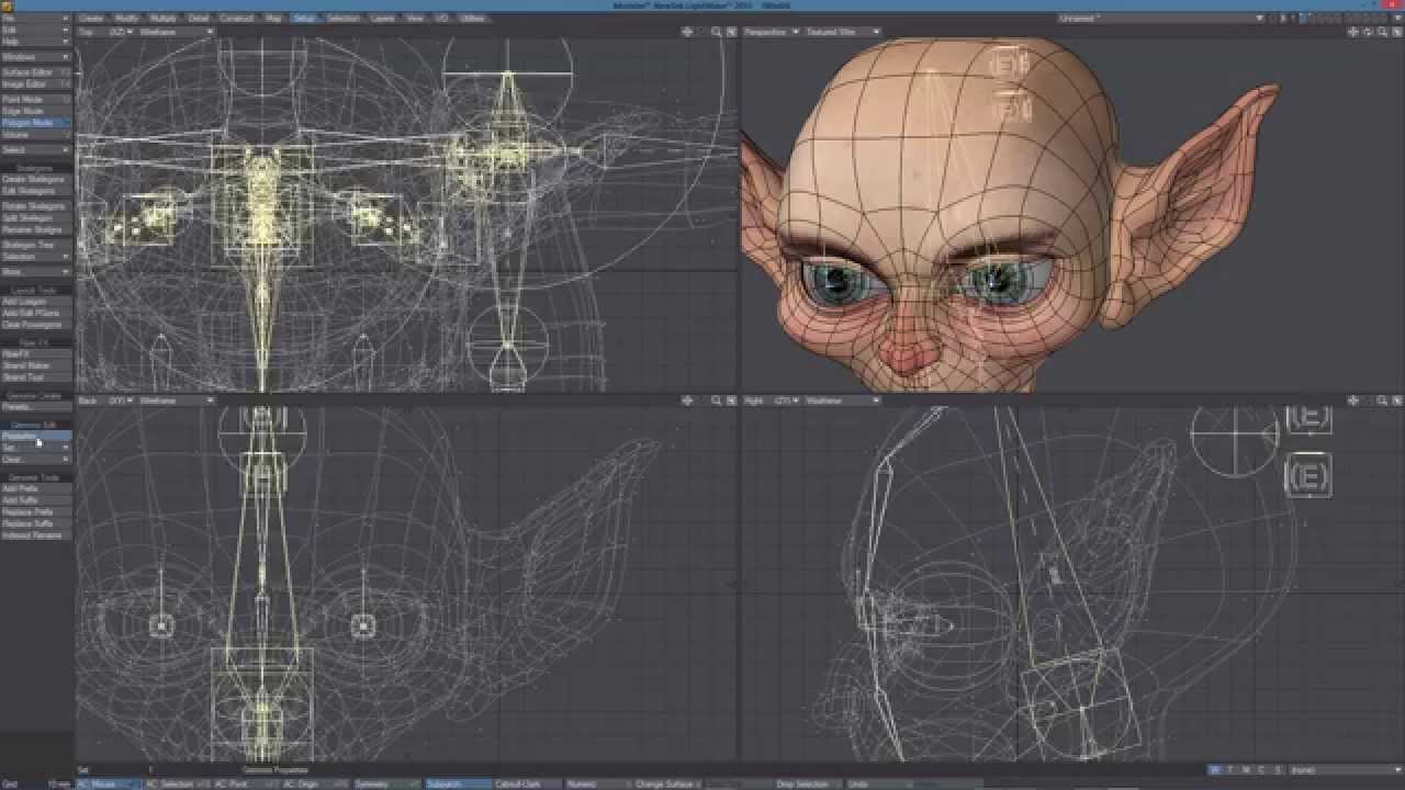 How to use the Genoma 2 Biped Preset in LightWave 2015 - Part 2