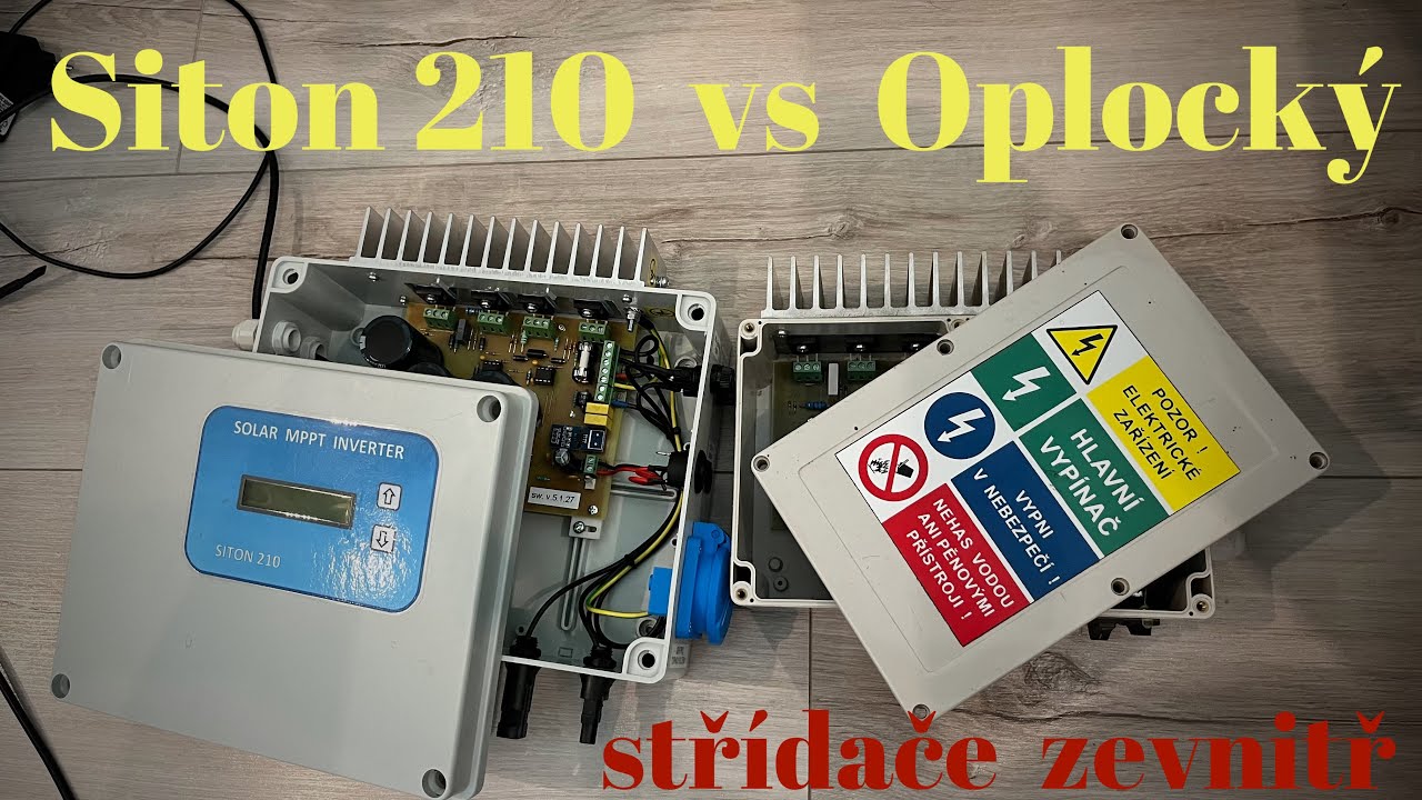 Stř&iacute;dače k FVE na ohřev vody a topen&iacute;