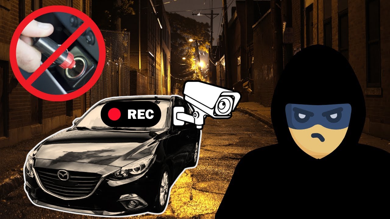 Câmera que filma o carro estacionado, liga e desliga sozinha - Dashcam hardwire