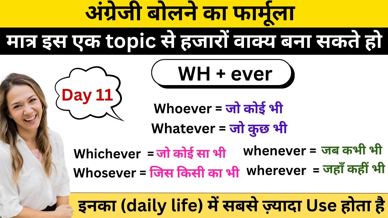Day 11 | English बोलना सीखें | English Speaking Practice | Basic English | Daily Use Sentences