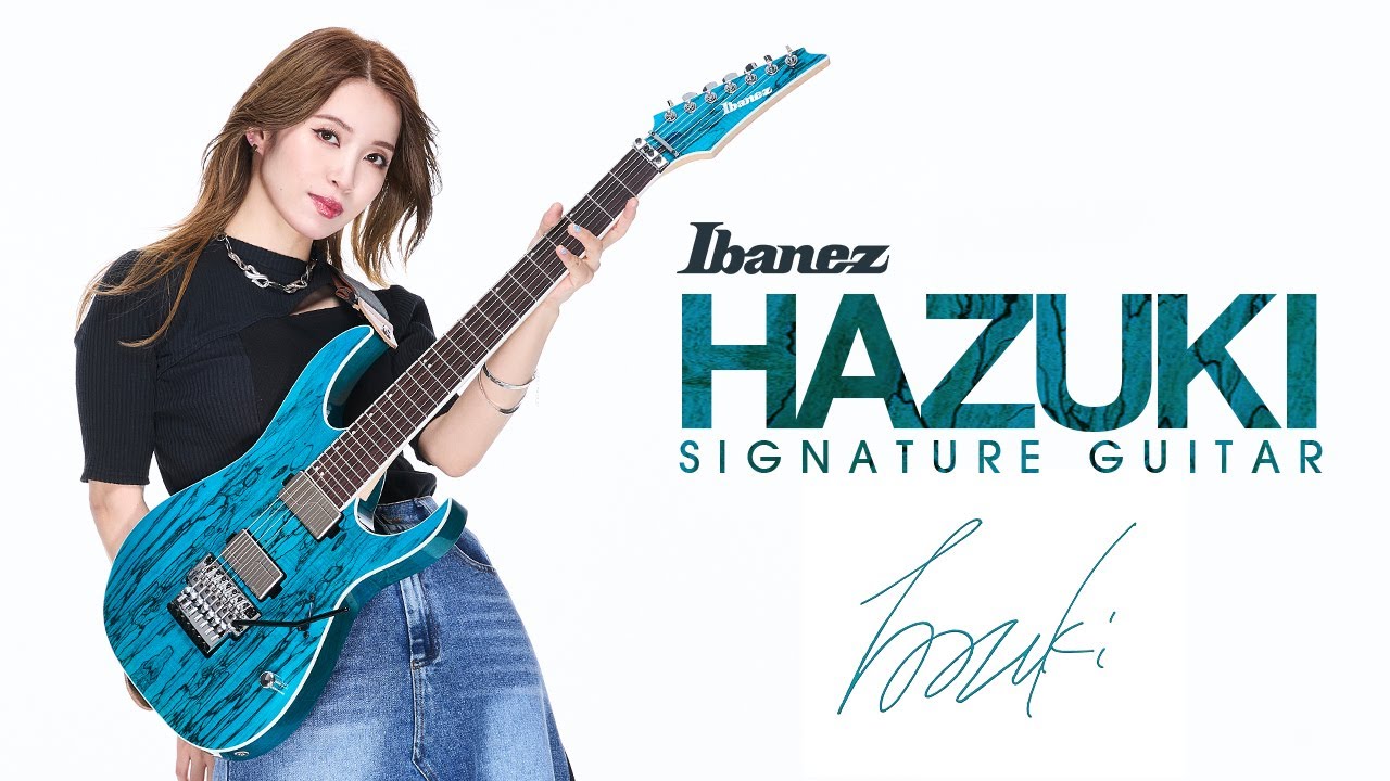 HAZUKI Signature Guitar HZK1[ENG sub] | Ibanez