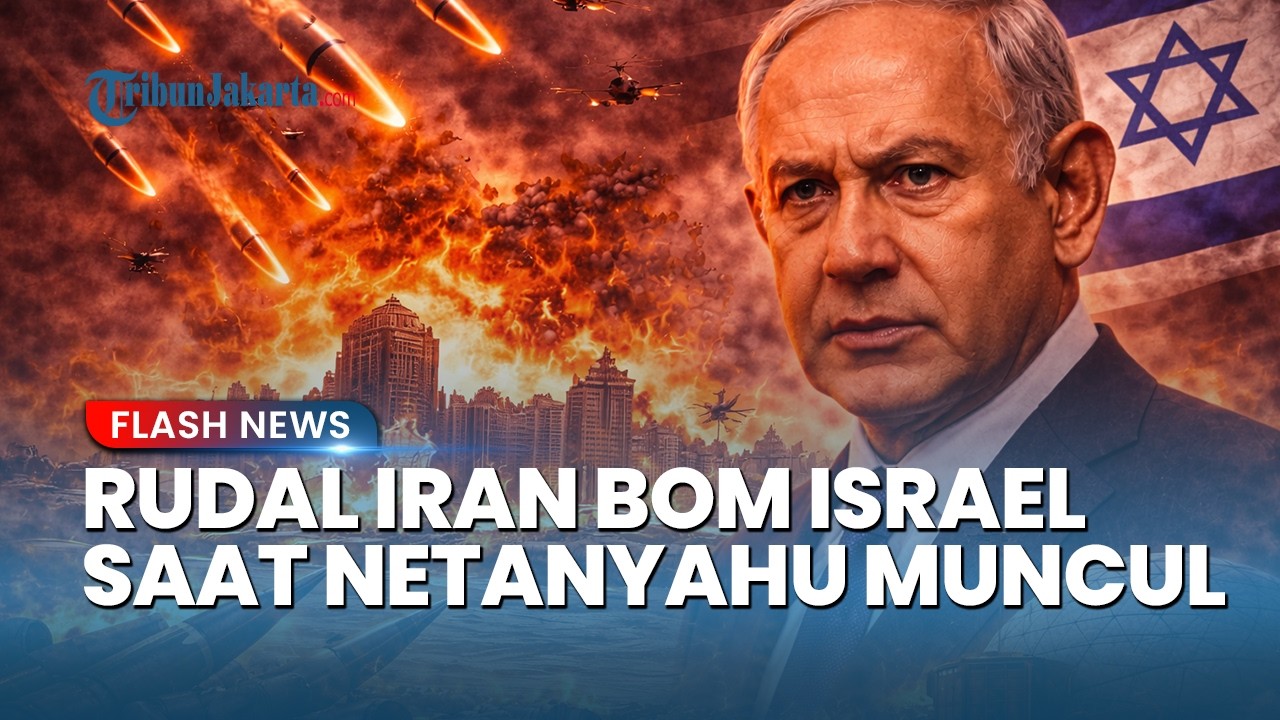 Israel Dihantam Rudal Iran saat Netanyahu Muncul, Tel Aviv Langsung Beri Ancaman ke Mojtaba Khamenei
