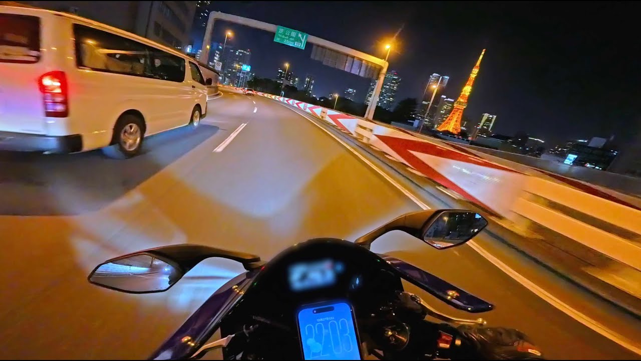 [4K] YAMAHA YZF-R1 | Ep.04 | C1 TOKYO Metropolitan Expreessway | POV