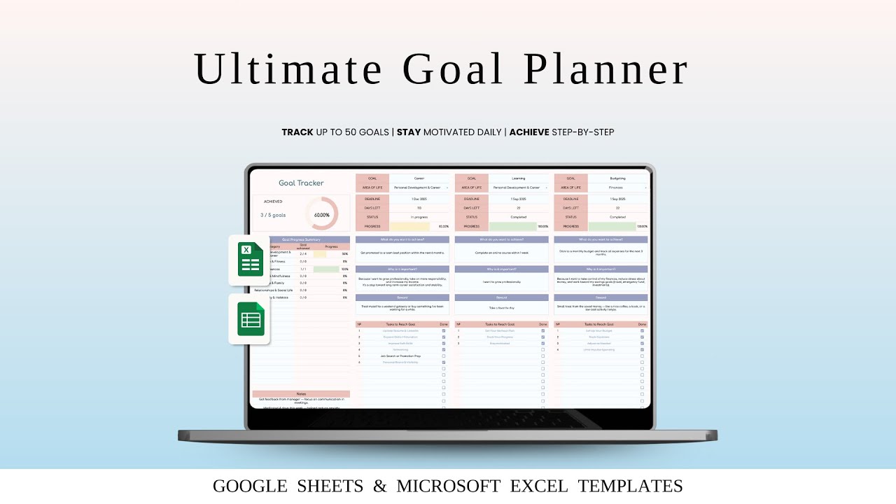How to Use the Goal Tracker | Step-by-Step Guide