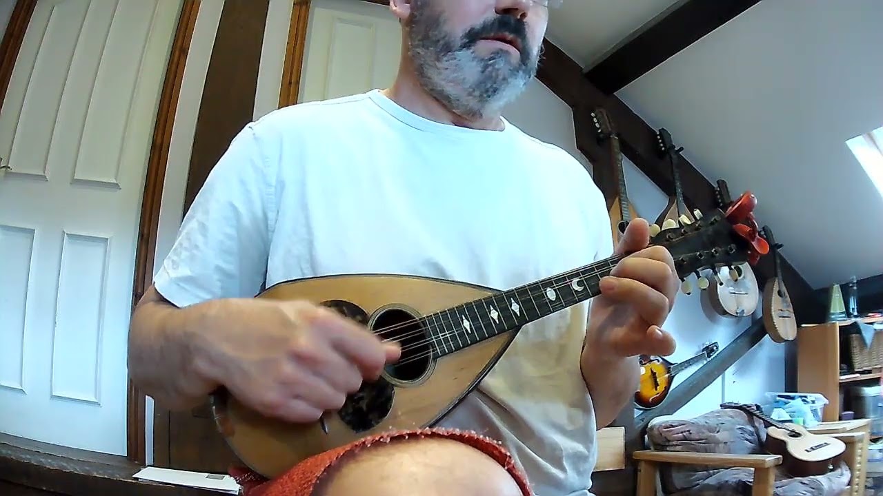 Italian Waltz: Tesoro Mio! (E. Becucci, 1895), mandolin quartet