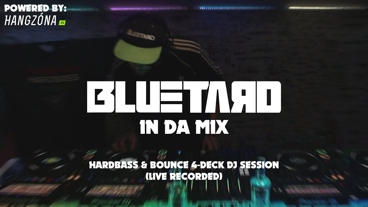 BLUETARD in da mix - hardbass & bounce 4-deck DJ session (live recorded)