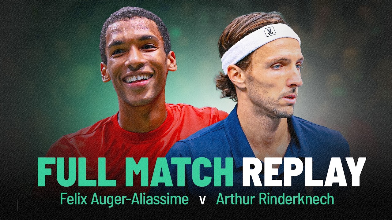 PURE DRAMA! 🤩 | Felix Auger-Aliassime v Arthur Rinderknech | Full Match Replay | Davis Cup 2026