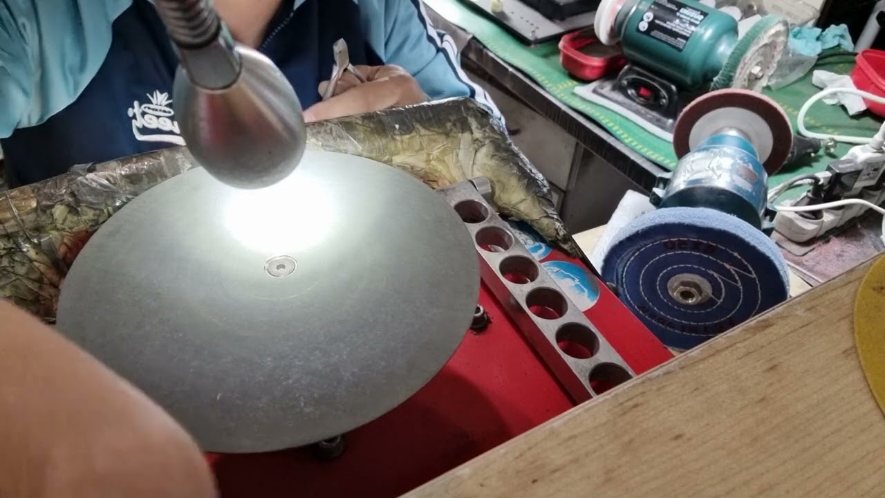 Полный процесс заточки кусачек