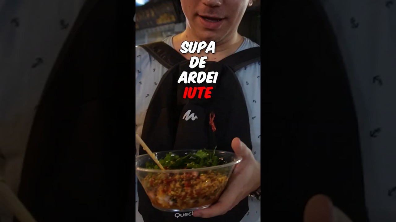 MI-A LUAT GURA FOC | CEA MAI PICANTA MANCARE din PIATA de NOAPTE din BANGKOK 
