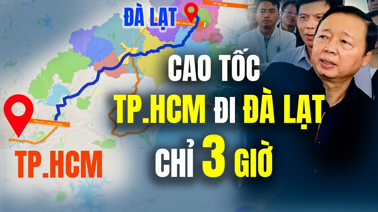 Tuyến cao tốc Bảo Lộc – Liên Khương giúp rút ngắn thời gian di chuyển TP.HCM – Đà Lạt còn 3 giờ