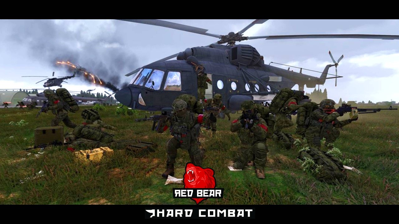 ☠ Динамичные PvP ☠ Red Bear Hard Combat ☠ Arma 3 ☠ #3