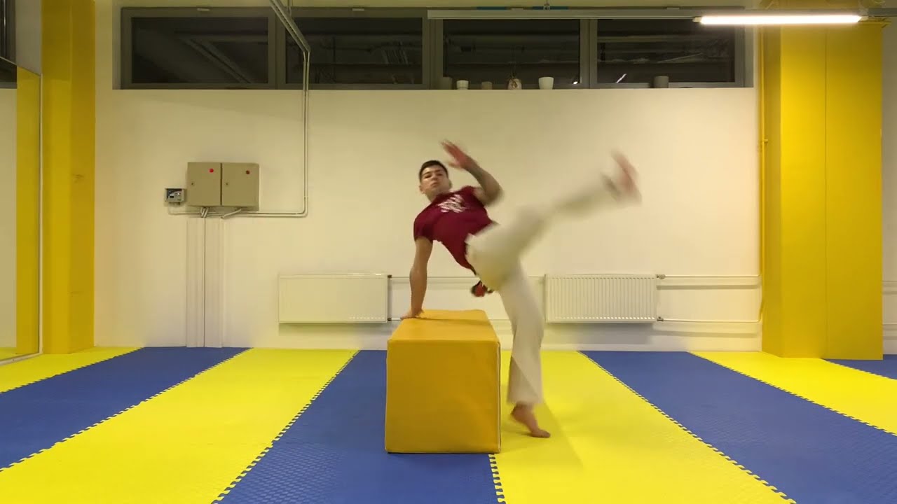Capoeira Muzenza - Tutorial 540 kick / Parafuso 540 - Fmmoves