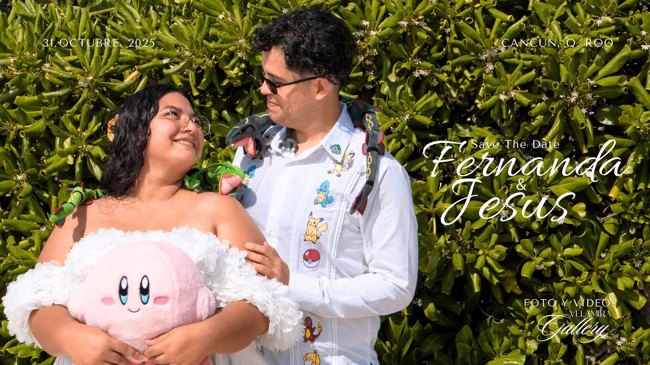 SAVE THE DATE CANCÚN | FERNANDA & JESUS