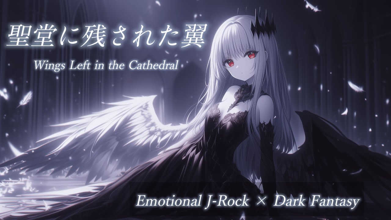 【EmotionalBGM】白と黒の狭間 - 祈りの唄 - ｜Gothic J-Rock × Dark Anime OP｜作業用・勉強用Playlist