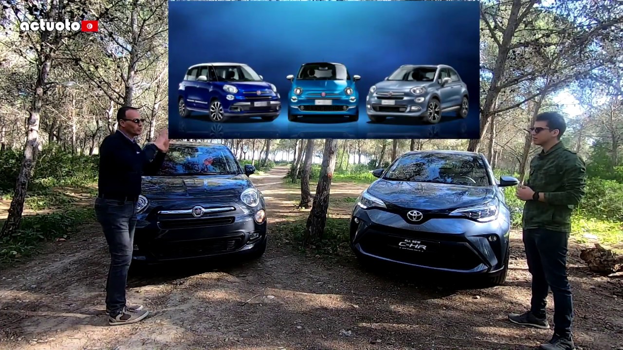 Actuoto: Toyota CH-R VS FIAT 500X, Duel de Style. فيات وتويوتا حكاية عائلات