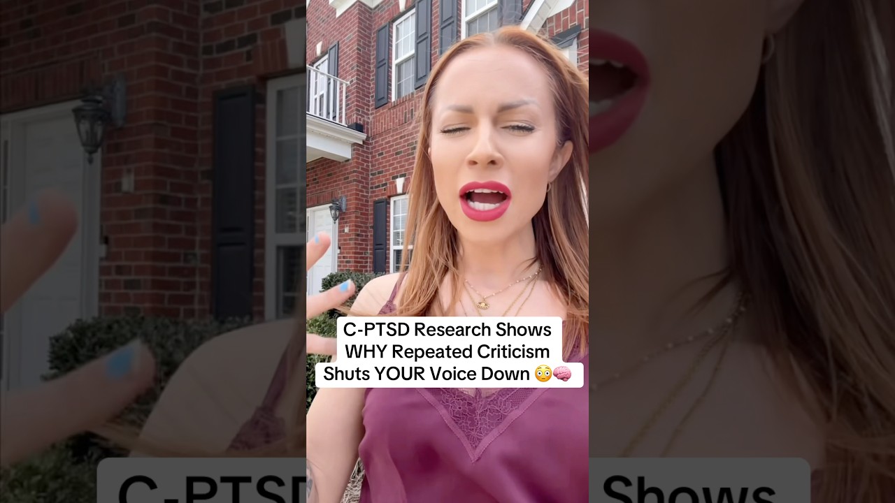 C-PTSD Research Shows WHY Repeated Criticism Shuts YOUR Voice Down 😳🧠