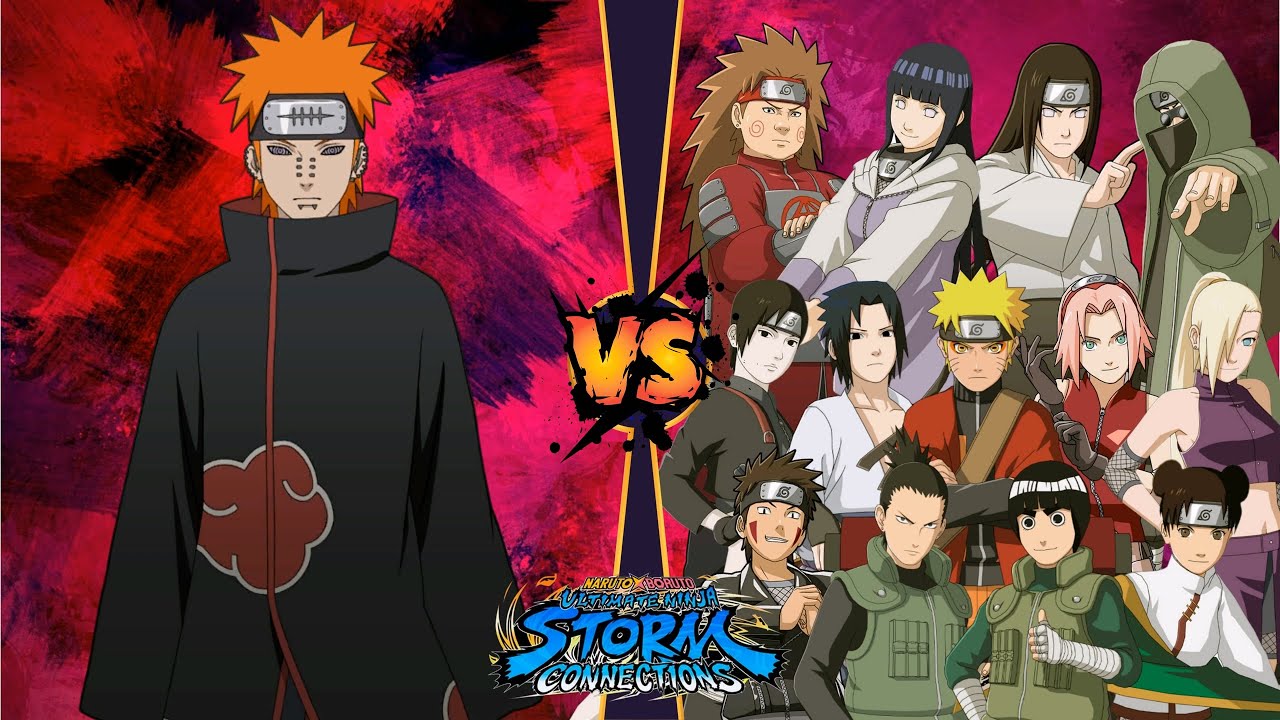 【Pain VS Konohagakure Middle Ninja Marathon battle】NARUTO X BORUTO Ultimate Ninja STORM CONNECTIONS