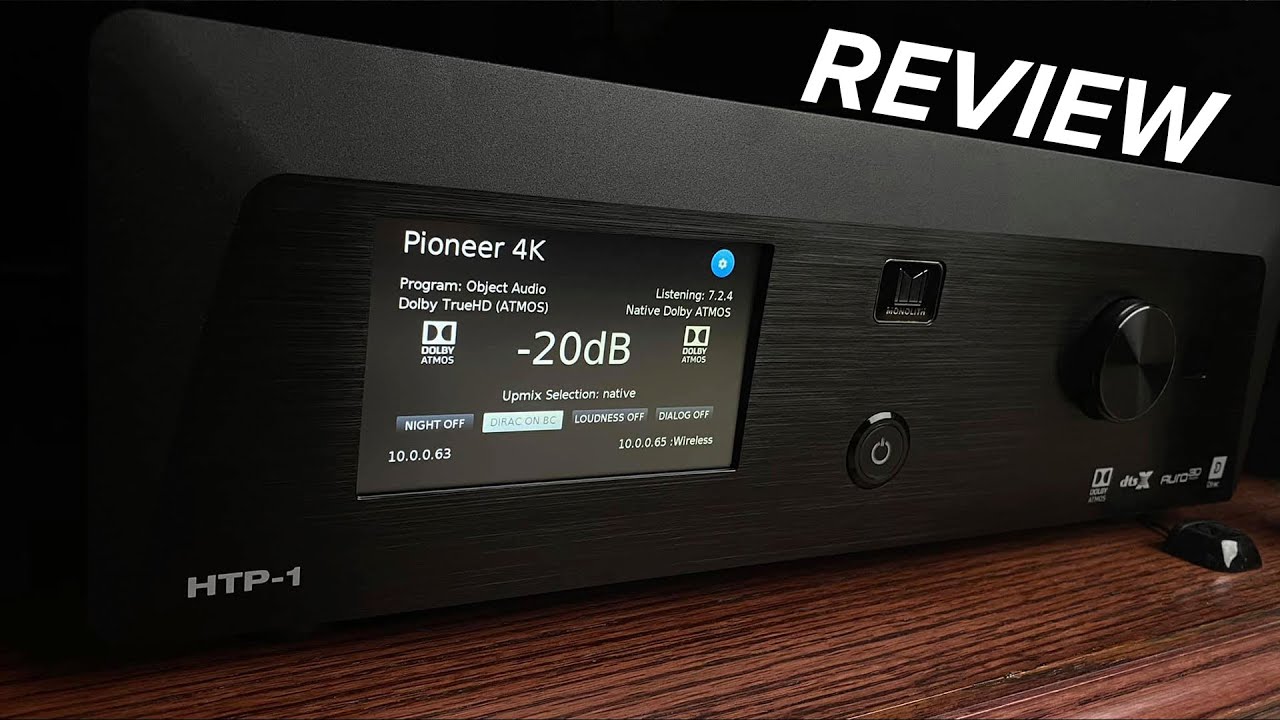 FINALLY an AFFORDABLE 16CH Home Theater Processor - Monolith HTP-1 Review