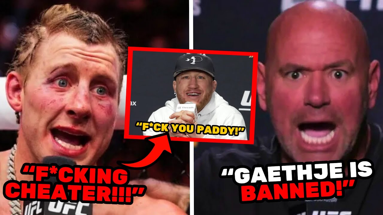 “HE CHEATED!!” Paddy Pimblett Breaks Silence on Justin Gaethje Fight!!!