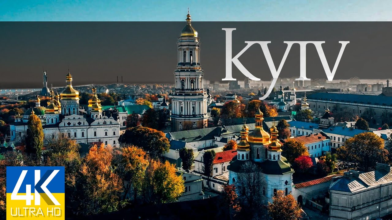 【4K】🇺🇦 &frac34; HOUR DRONE FILM: &laquo;This is Kyiv&raquo; 🔥🔥🔥 Ukraine 🎵 Chillout Music