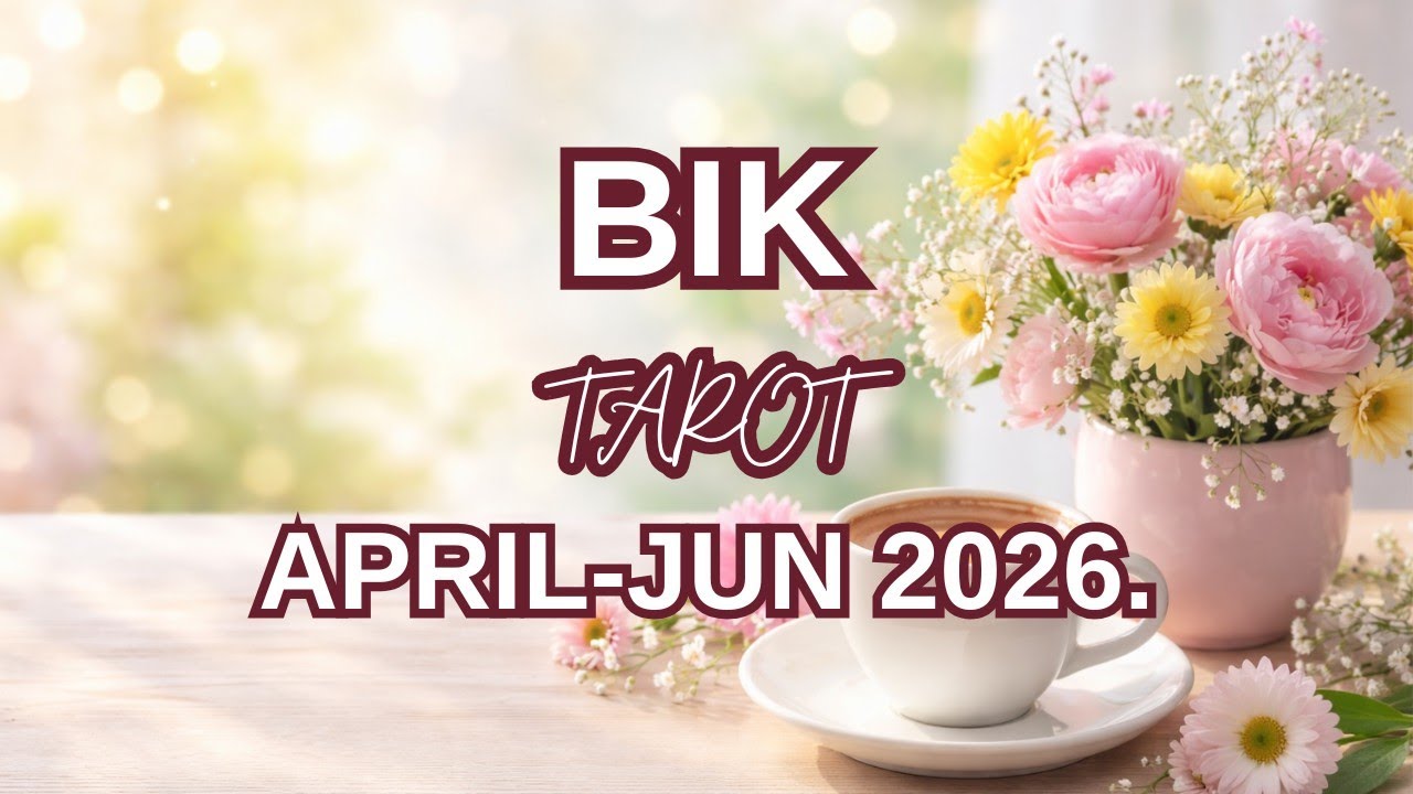 BIK ♉ Novi početak, pozitivna promena i konačno unutra&scaron;nji mir ❤️ APRIL-JUN 2026. TAROT