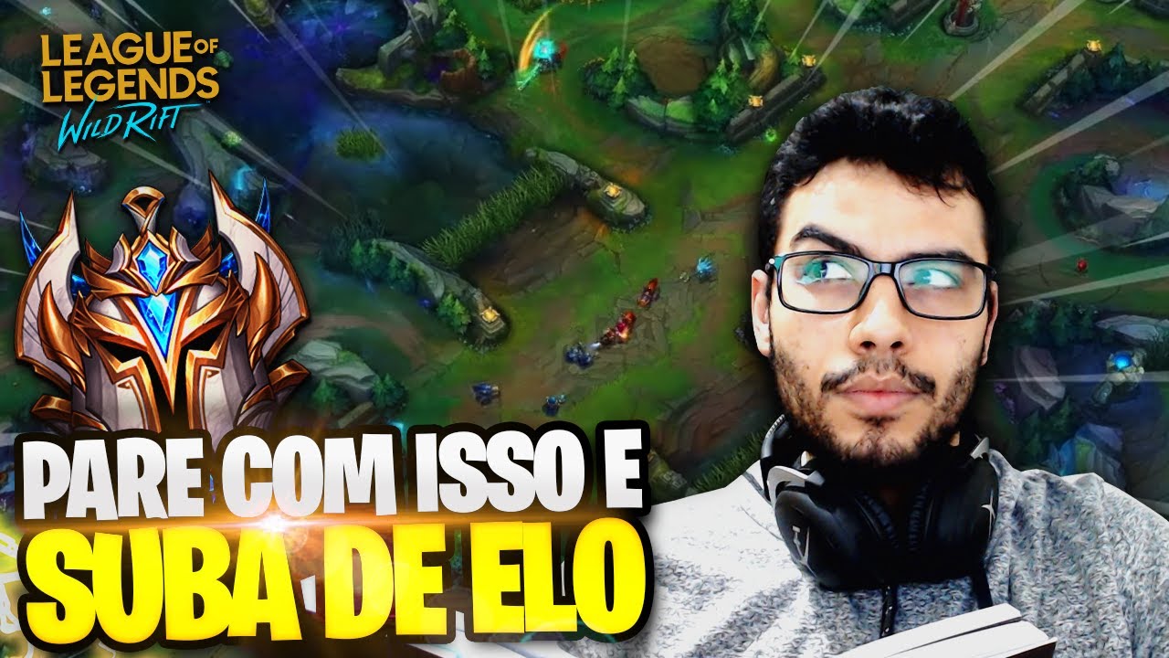 Os 5 ERROS Que Fazem Você Travar no GOLD no WILD RIFT