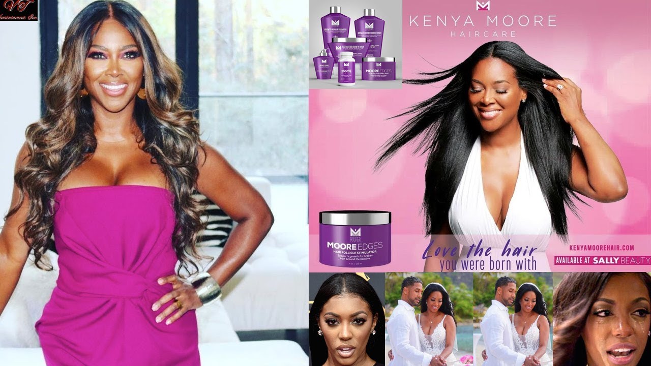Pt 2 Kenya Moore Classy Clapback At Porsha Williams Chats Moore Haircare Expansion & Marriage Update