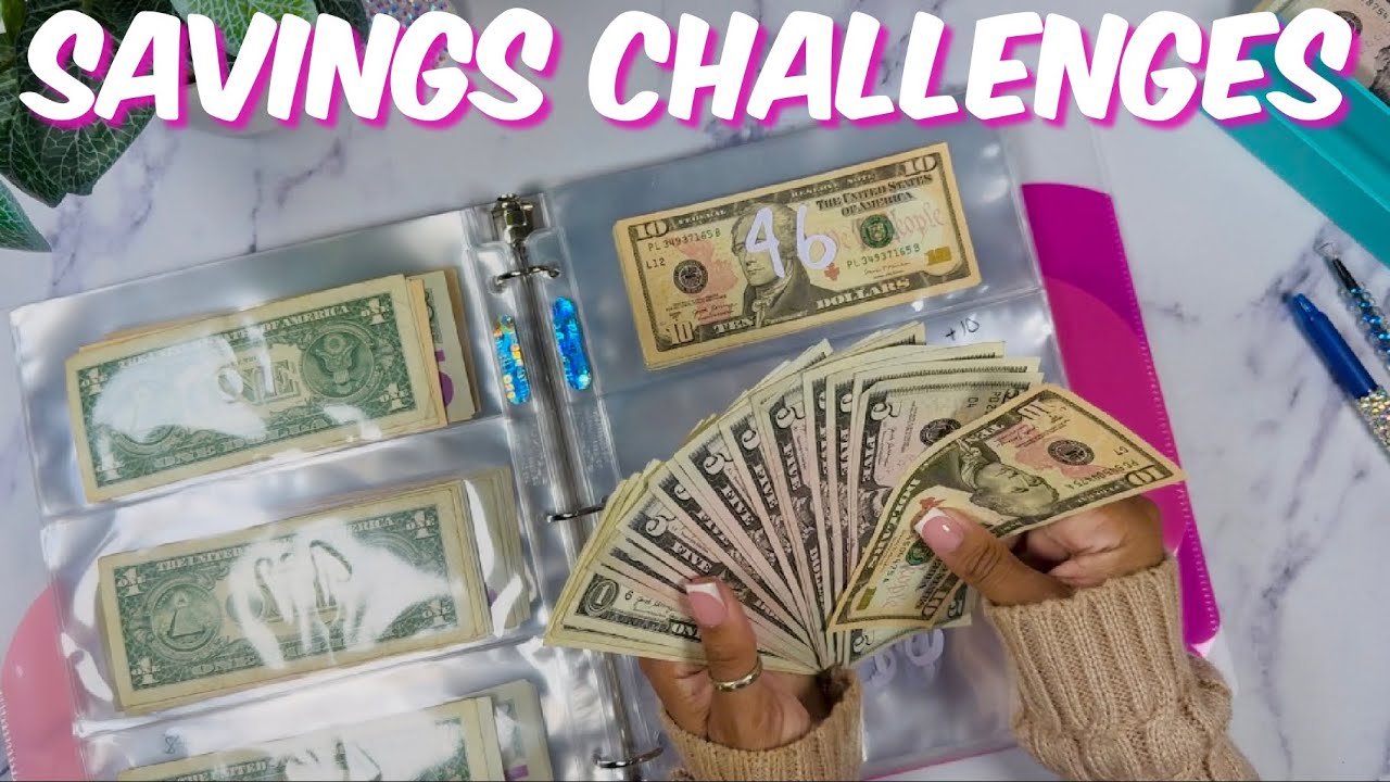 SAVINGS CHALLENGES | 100 ENVELOPE SAVINGS CHALLENGE | CASH STUFFING | CASH ENVELOPES | CASH BINDERS