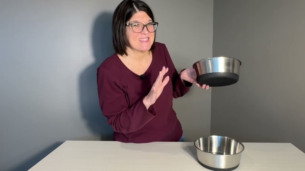 Stainless Steel Dog Bowls Review | Master Pet Supply Non‑Slip 8‑Cup Set