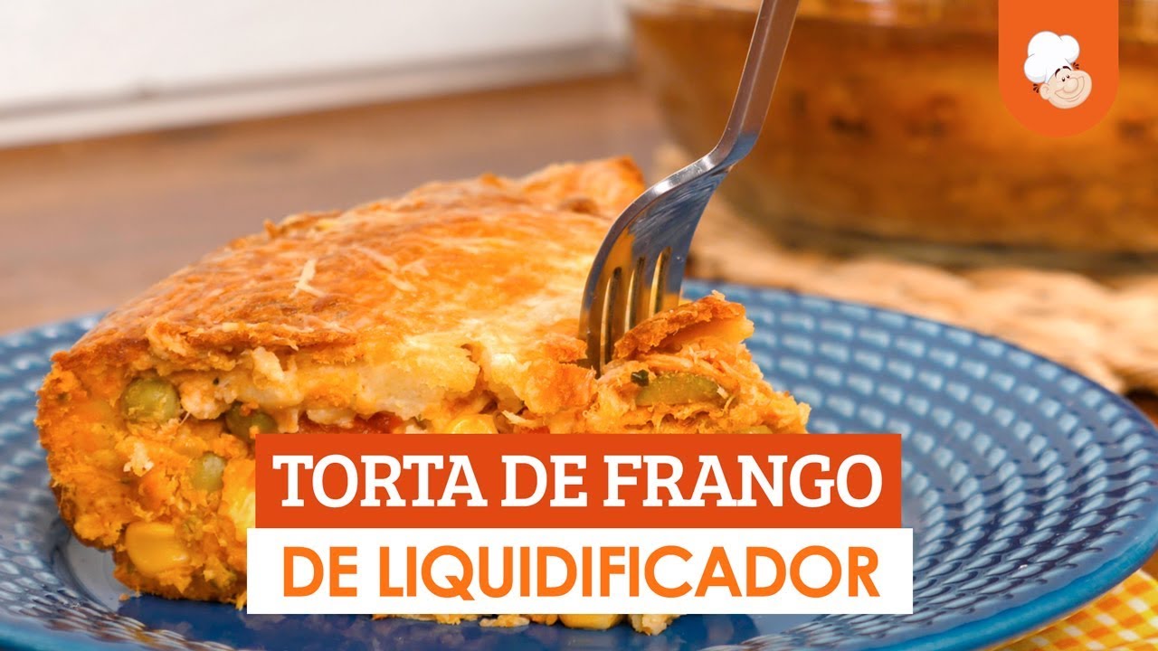 Torta de frango de liquidificador &mdash; Receitas TudoGostoso