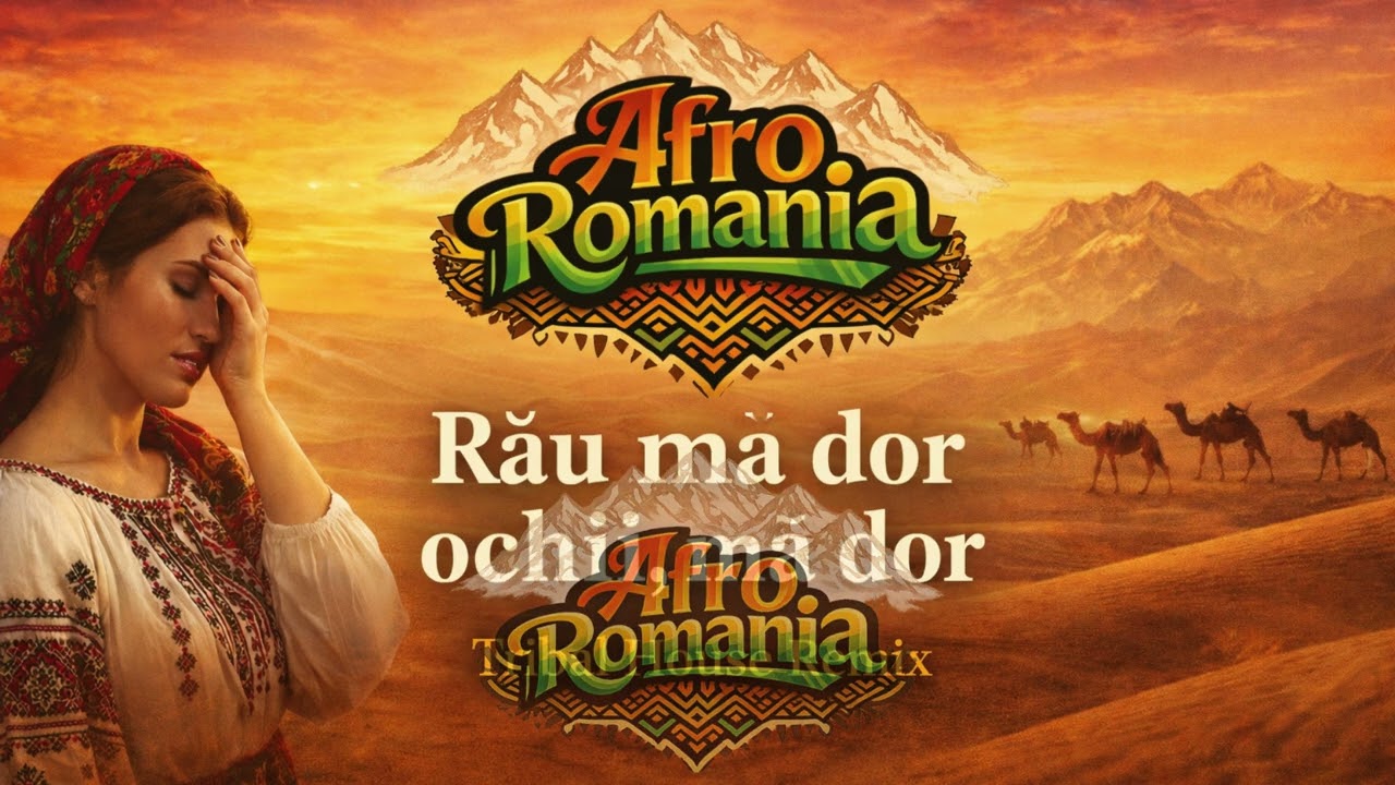 Rău mă dor ochii, mă dor &mdash; Tribal House Desert Remix | Afro Romania