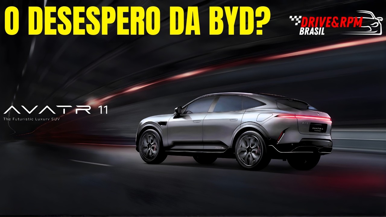 CAOA AVATR 11: Tchau BYD Tan? O 