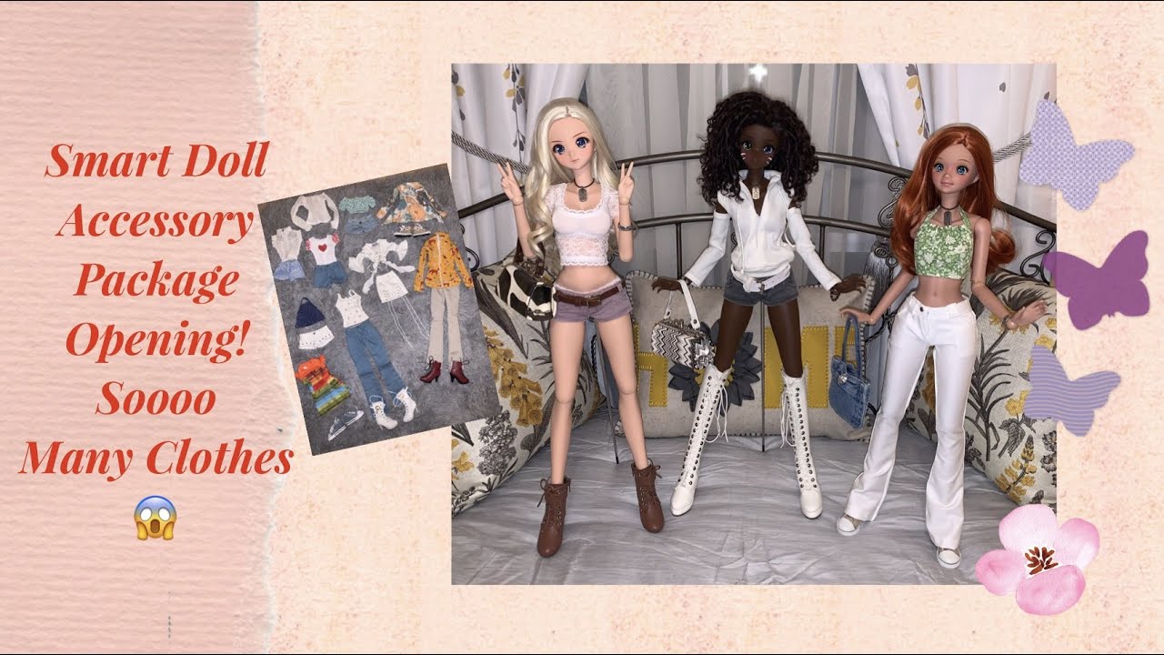 Smart Doll Accessory Box Opening! Soooo Many Clothes😱