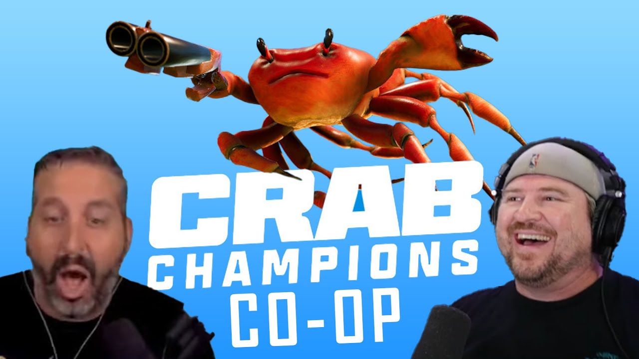 We Couldn't Stop Playing THIS! - Crab Champions Co-op w/ Skizzleman