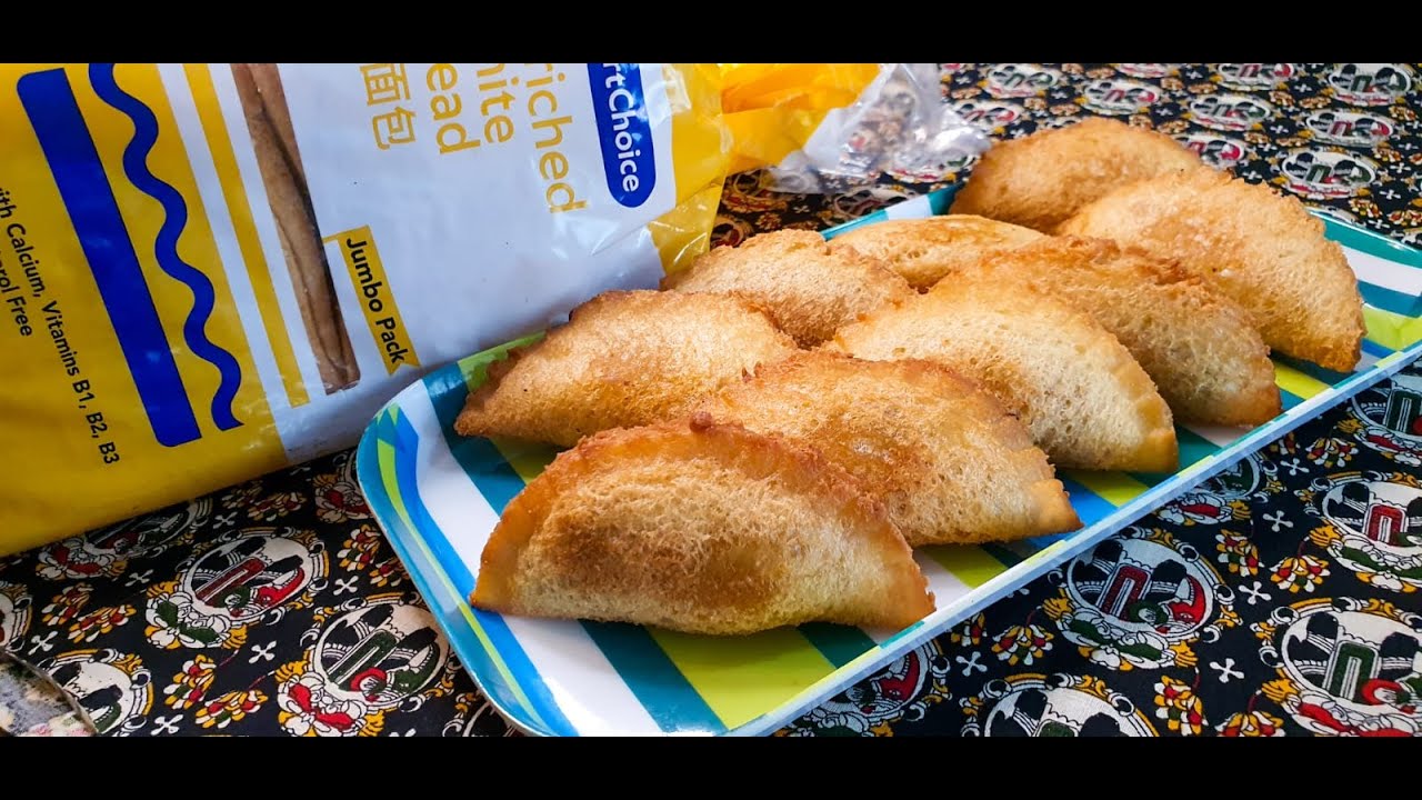 KARIPAP ROTI SARDIN | SARDINE CURRY PUFF MADE WITH BREAD| #CURRYPUFF #KARIPAP