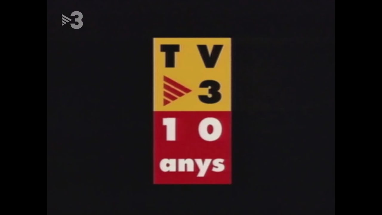 Promo TV3 10 Anys - 1993