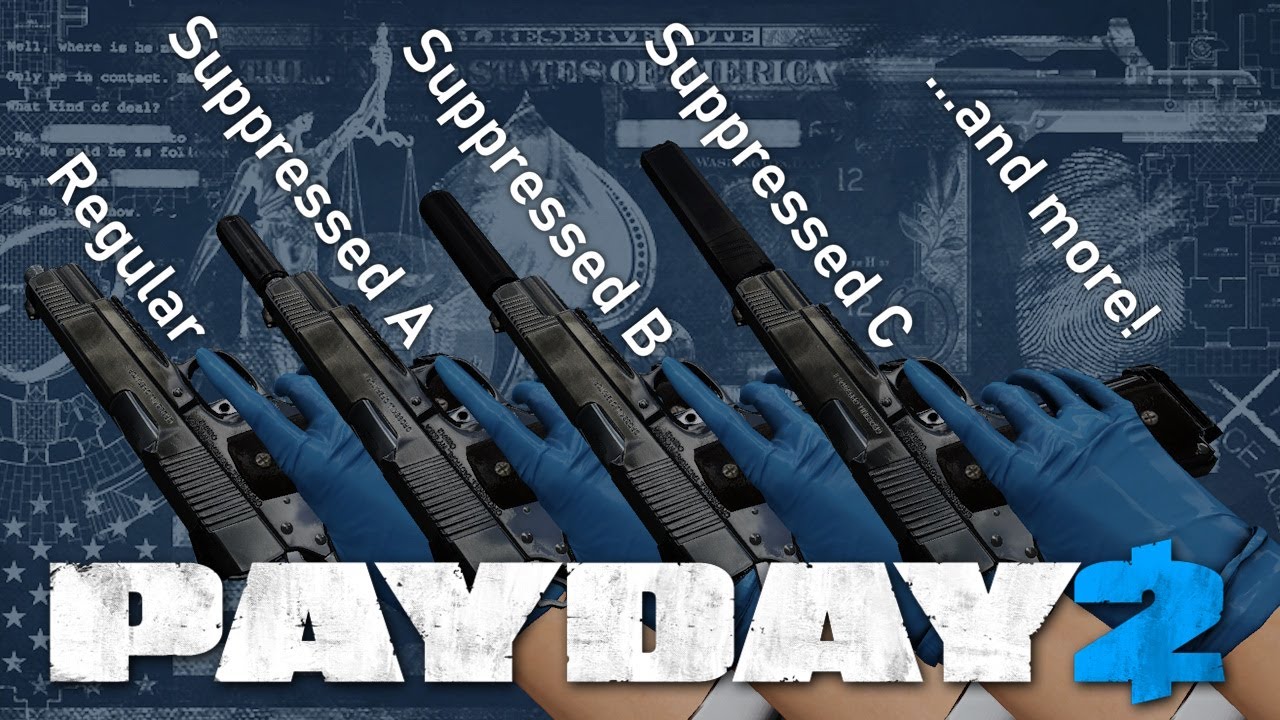 (Almost) All Gun Sounds in Payday 2 in under 20 minutes