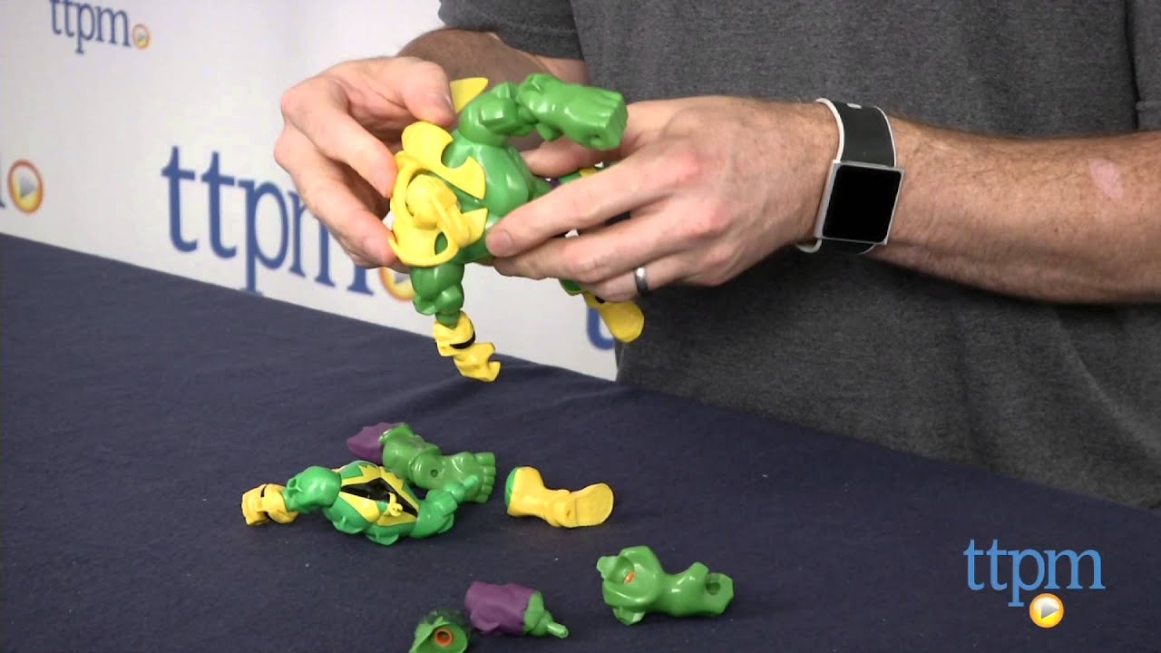 Marvel Super Hero Mashers Hulk vs. Loki Mash Pack from Hasbro