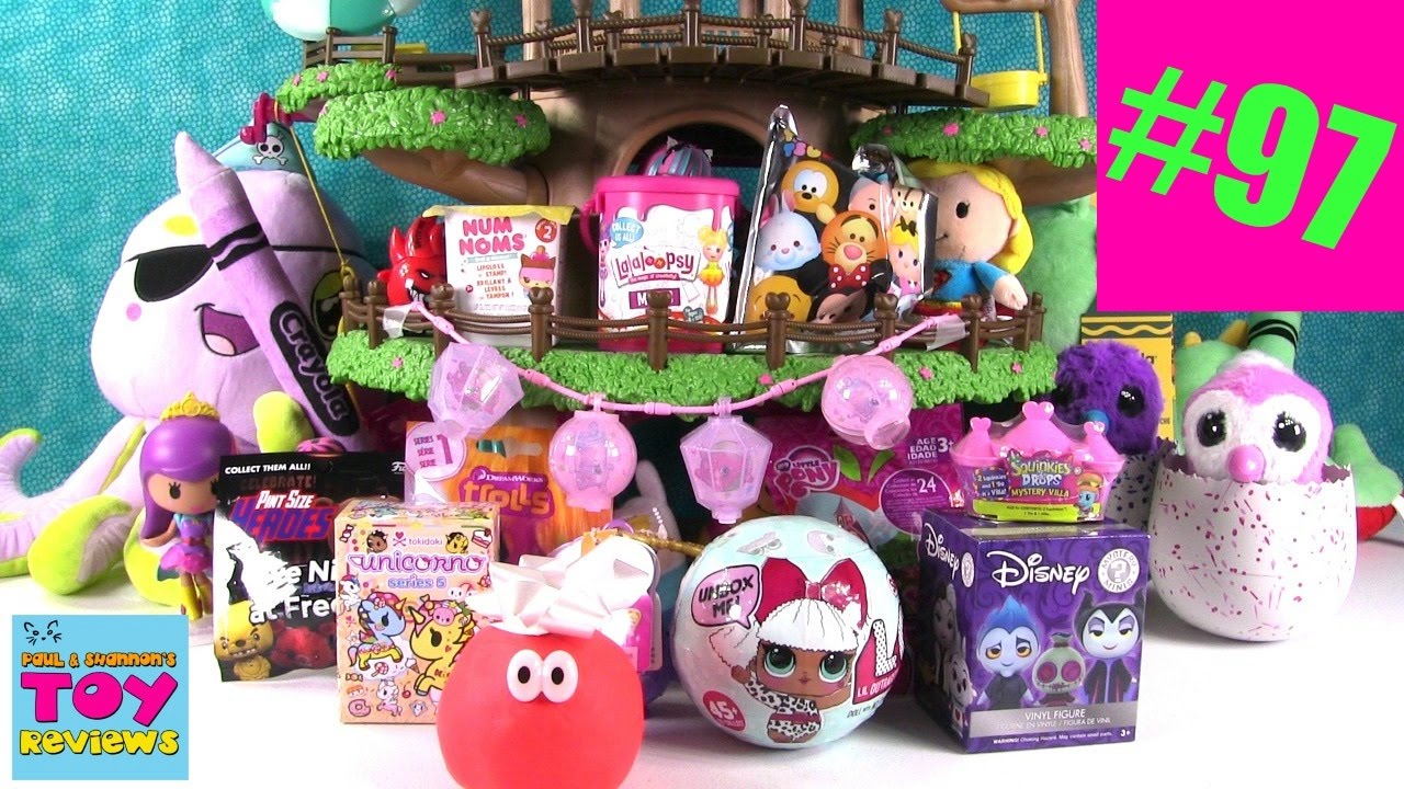 Blind Bag Treehouse #97 Unboxing | Trolls LOL Surprise Shopkins MLP | PSToyReviews