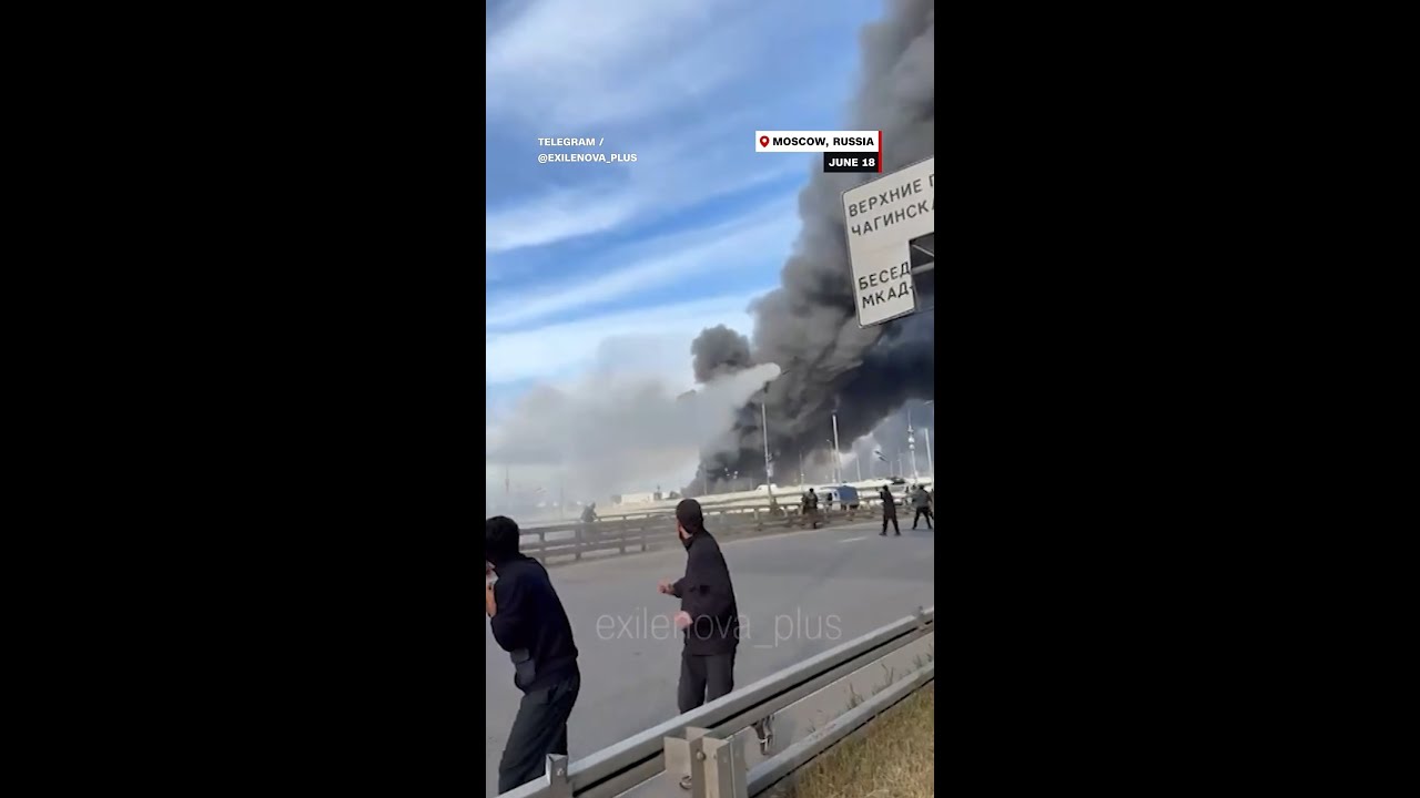 Ukraine launches largest attack on Moscow in two years, Russian media reports