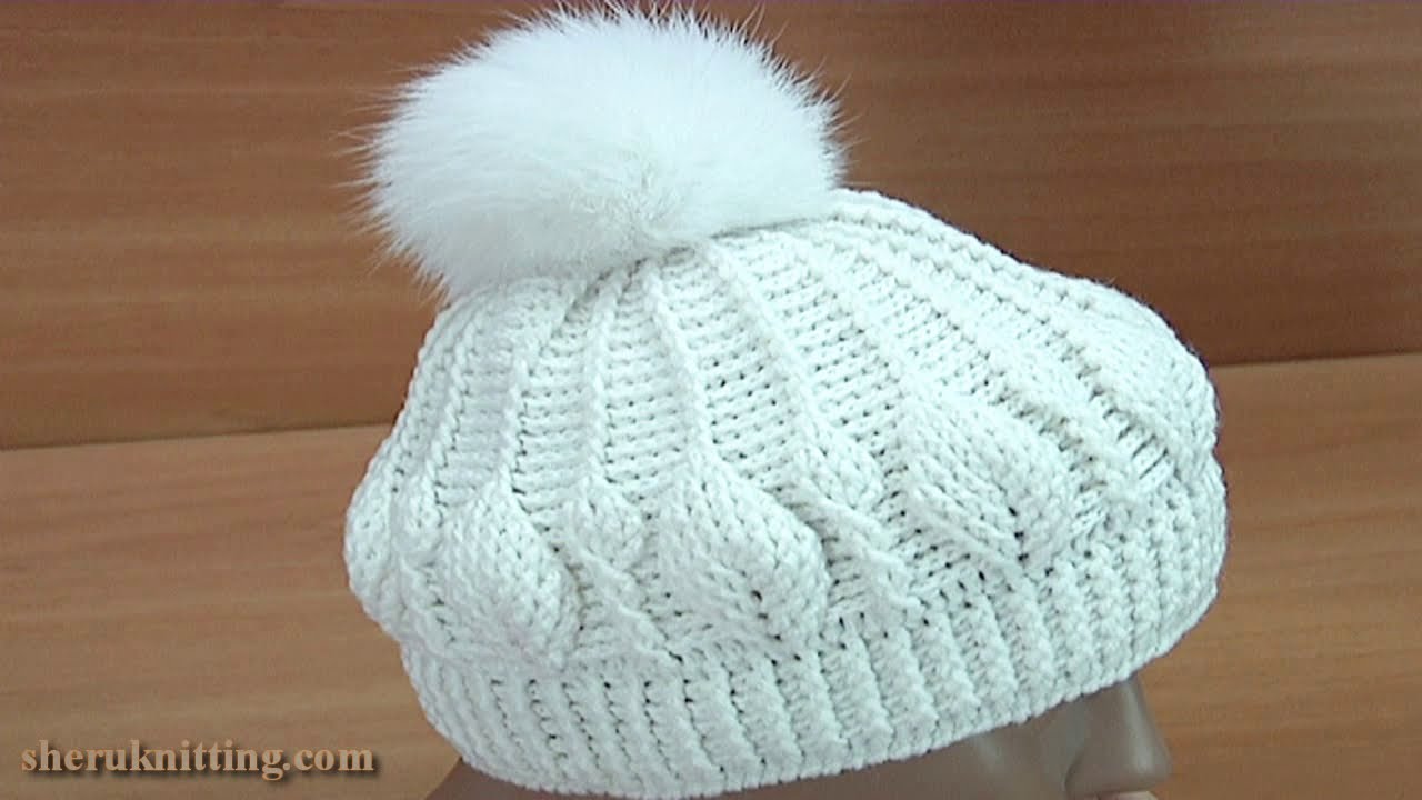 How to Do Crochet Leaf Stitch Hat