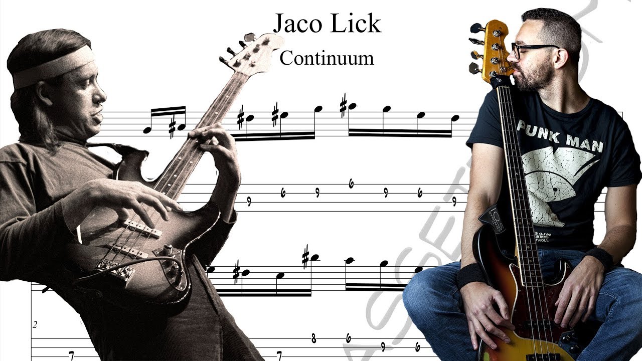 Lezioni di Basso 29 - Jaco lick from 