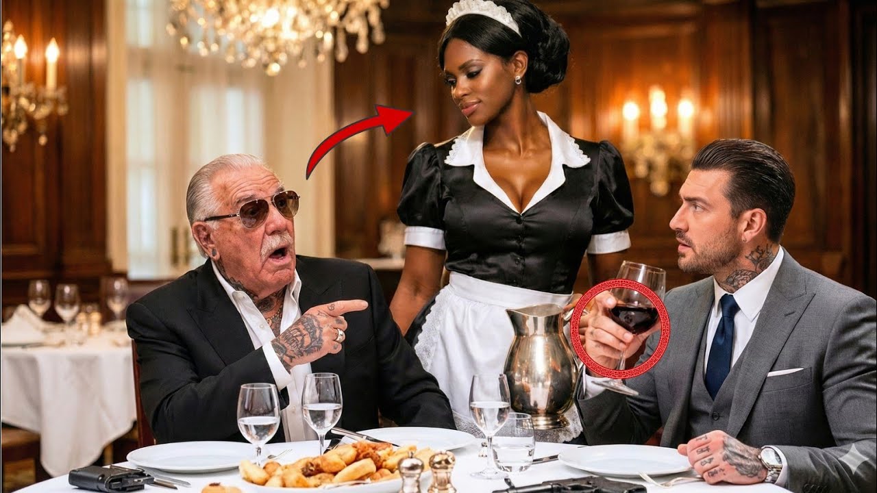 Clumsy maid Greeted Mafia Boss's Sicilian Dad—Her Sicilian Dialect Greeting Had Every Guest Frozen