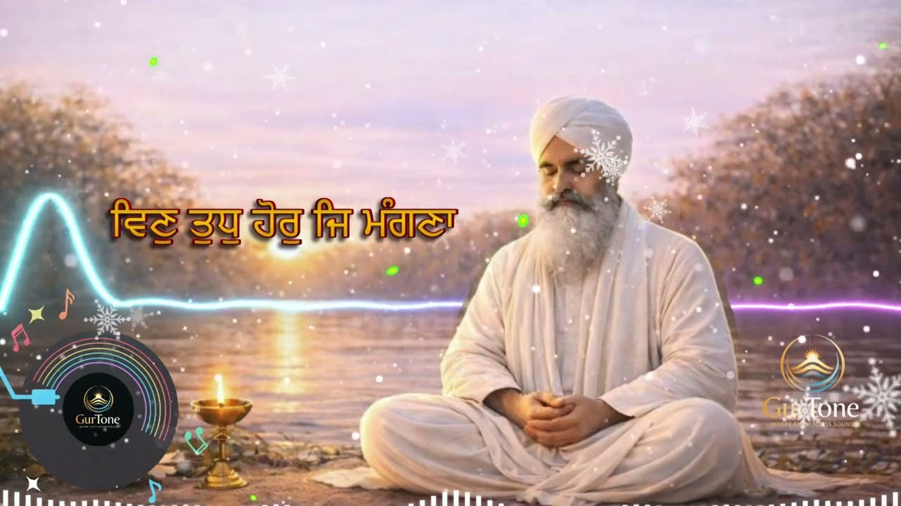 Vin Tudh Hor Ki Mangna | Peaceful Gurbani Shabad Kirtan | Guru Nanak Dev Ji Bani | GurTone Music